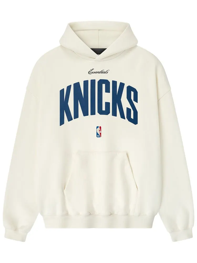 Худи Fear of God Essentials Knicks 90s — изображение 1 из 2, бежевый
