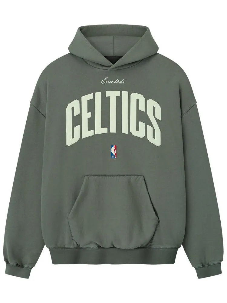Худи Fear of God Essentials Celtics 90s — изображение 1 из 2, зеленый