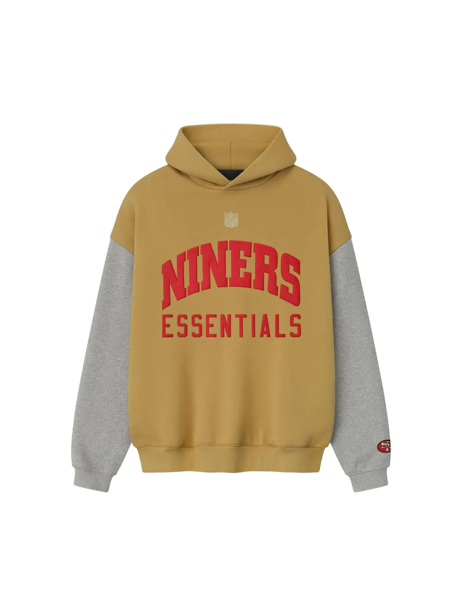 Толстовка Fear of God Essentials Forty Niners Sport Hoodie — изображение 1 из 2, песочный