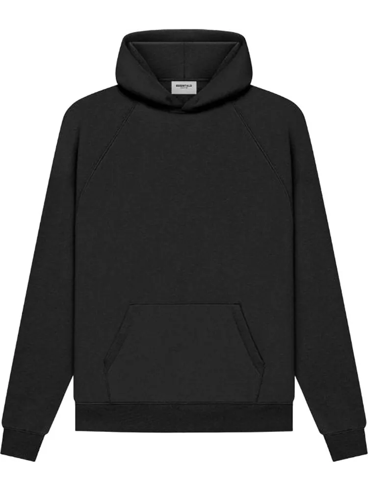 Худи Fear of God Essentials Pull-Over Hoodie 'Black' — изображение 1 из 2, черный