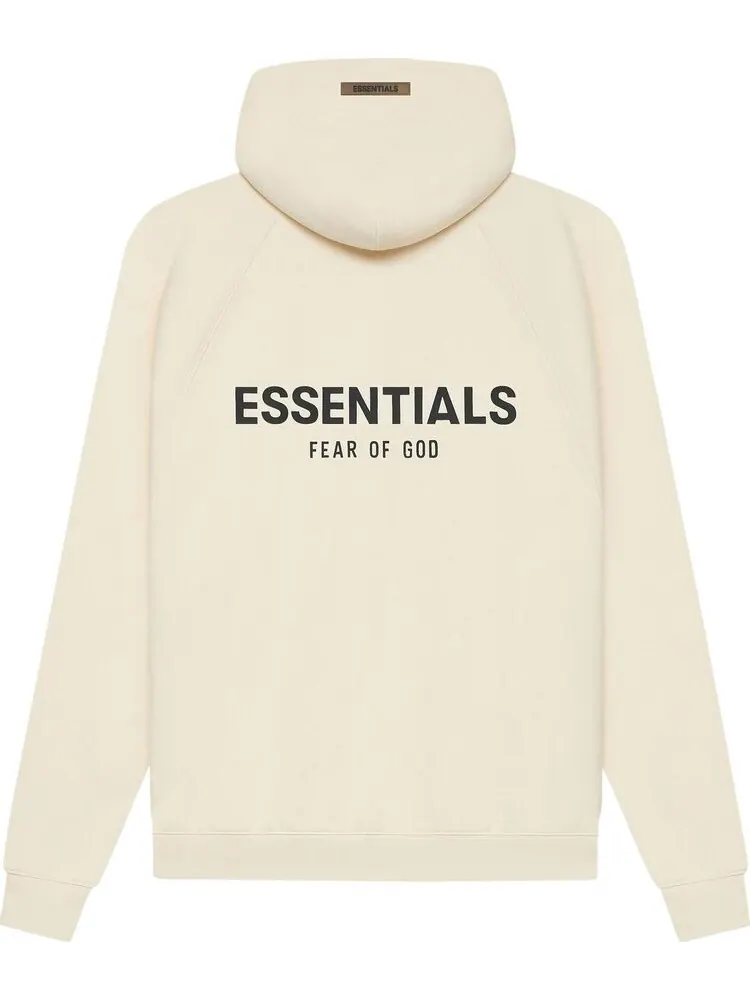 Худи Fear of God Essentials Pull-Over Hoodie 'Buttercream' — изображение 2 из 2, бежевый