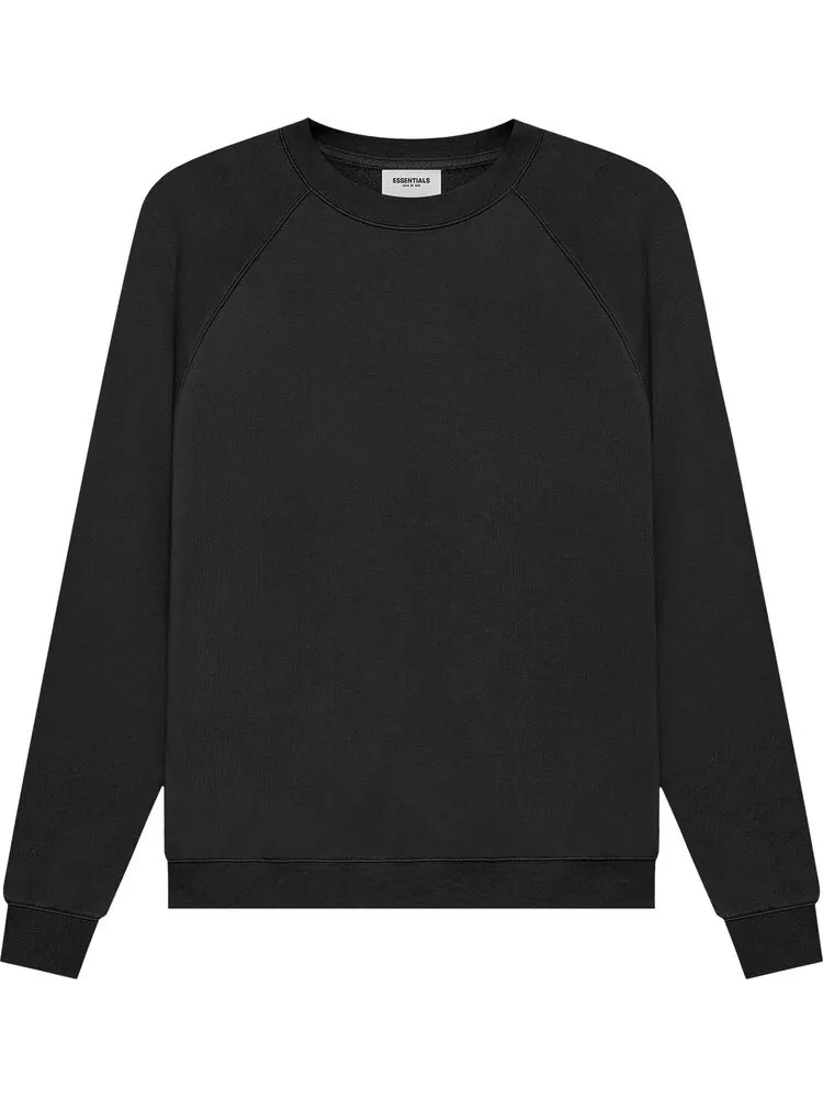 Толстовка Fear of God Essentials Pull-Over Crewneck 'Stretch Limo' — изображение 1 из 2, черный