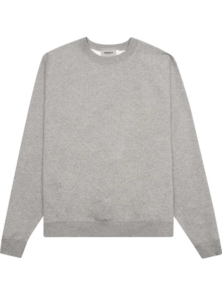 Толстовка Fear of God Essentials Crewneck 'Oatmeal' — изображение 1 из 2, серый