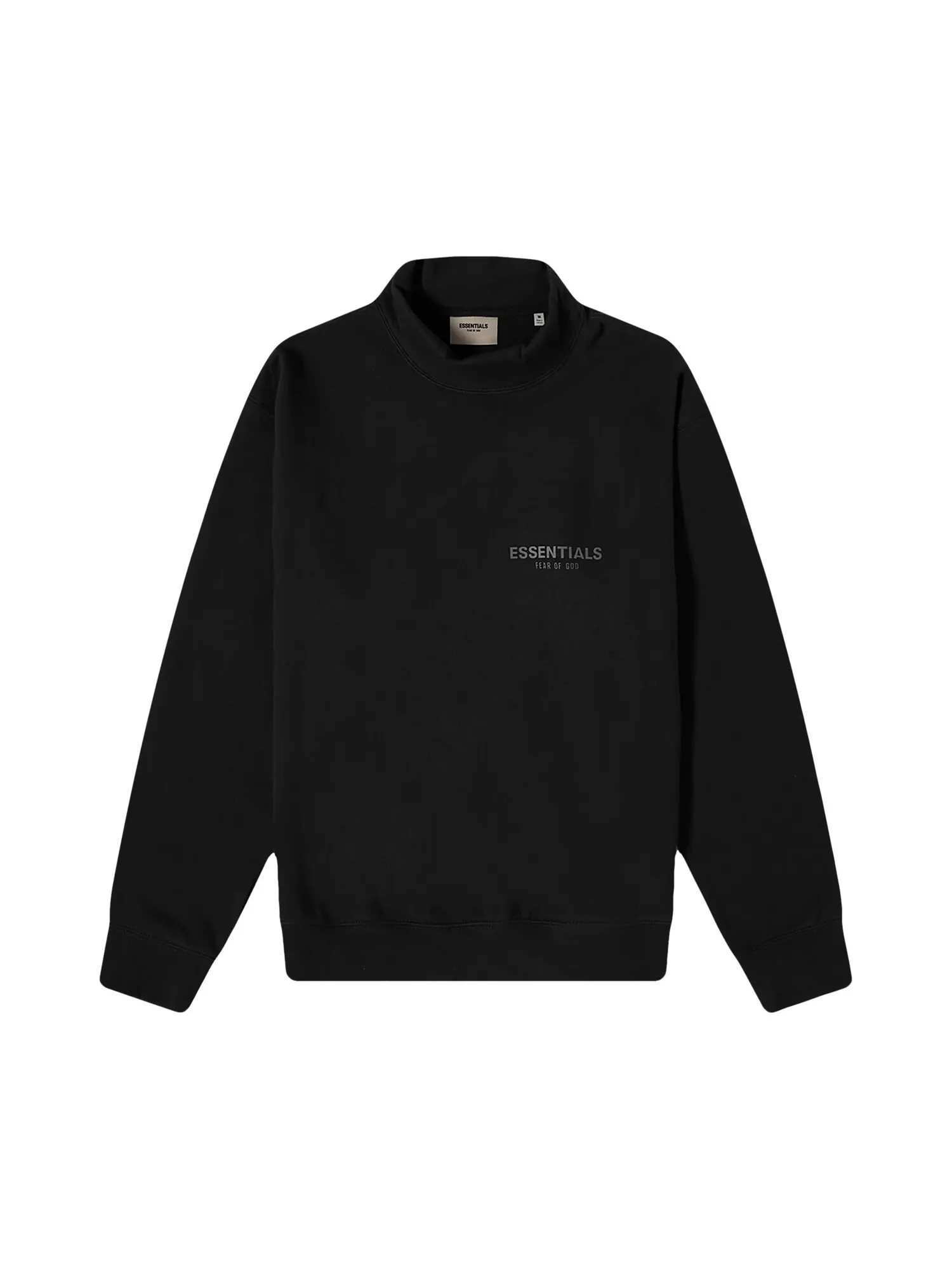 Пуловер-моккей Fear of God Essentials — изображение 1 из 2, черный