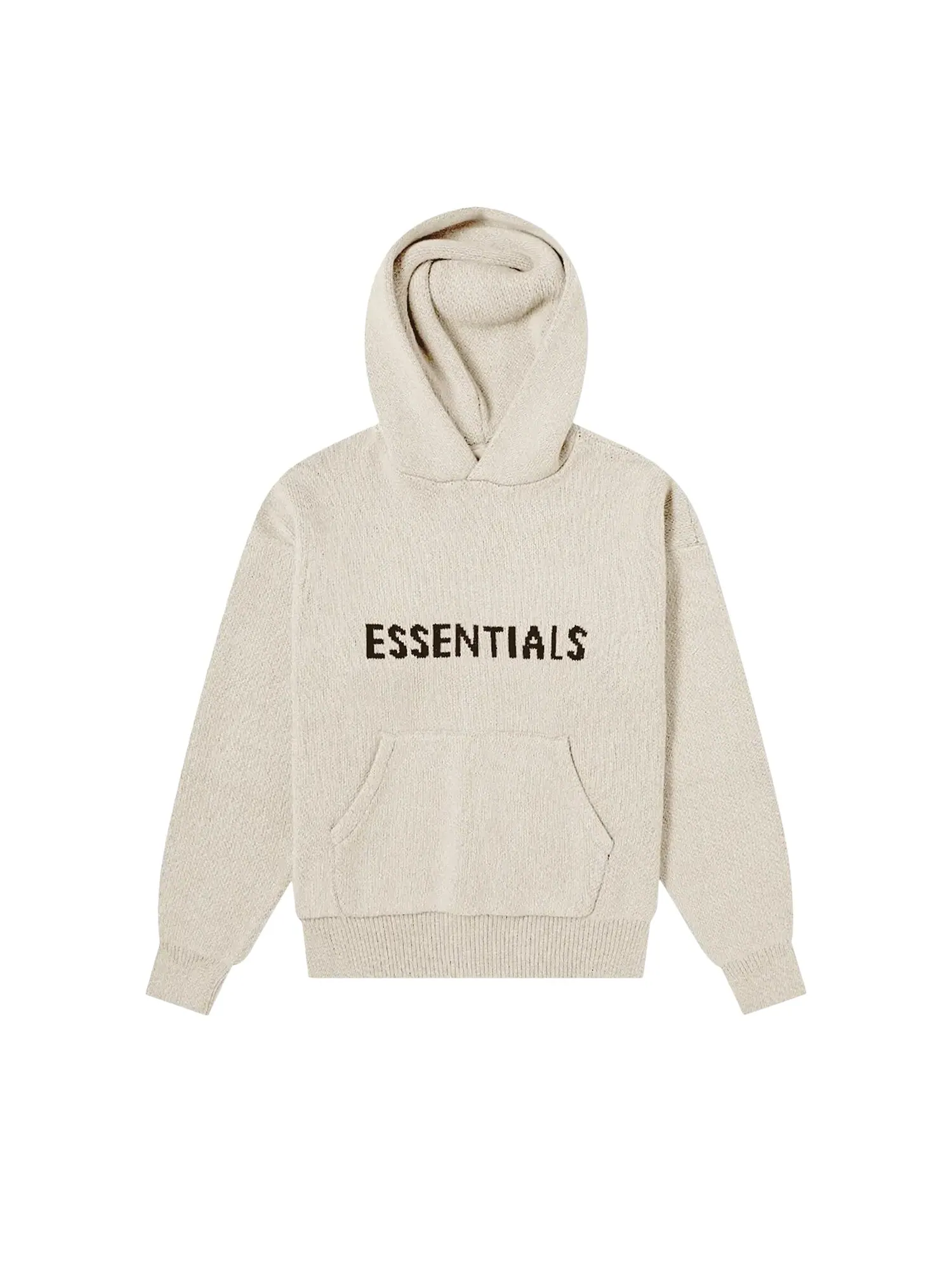 Вязаное худи Fear of God Essentials Мох — изображение 1 из 1