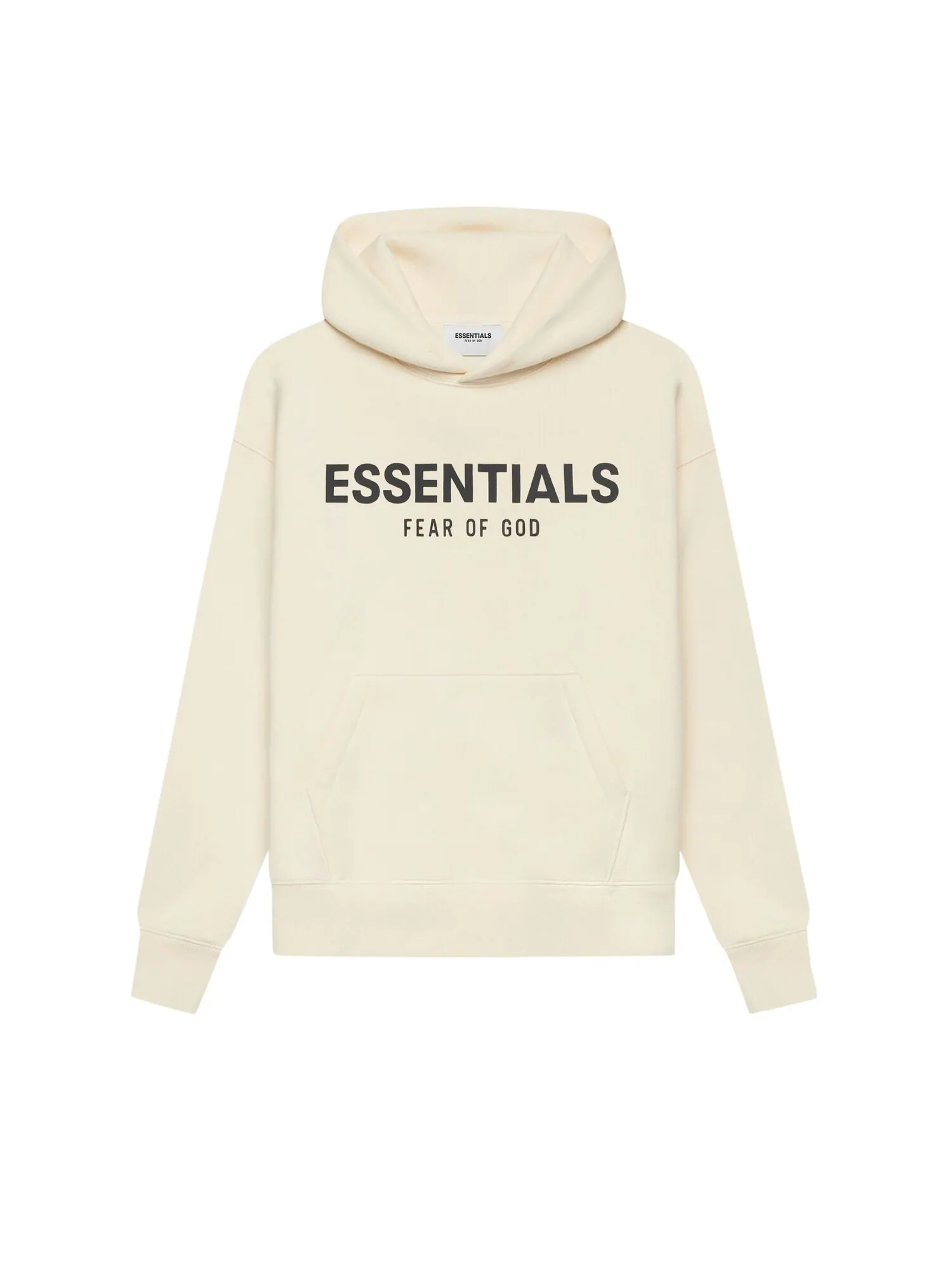 Толстовка-пуловер для детей Fear of God Essentials Buttercream — изображение 1 из 2, кремовый
