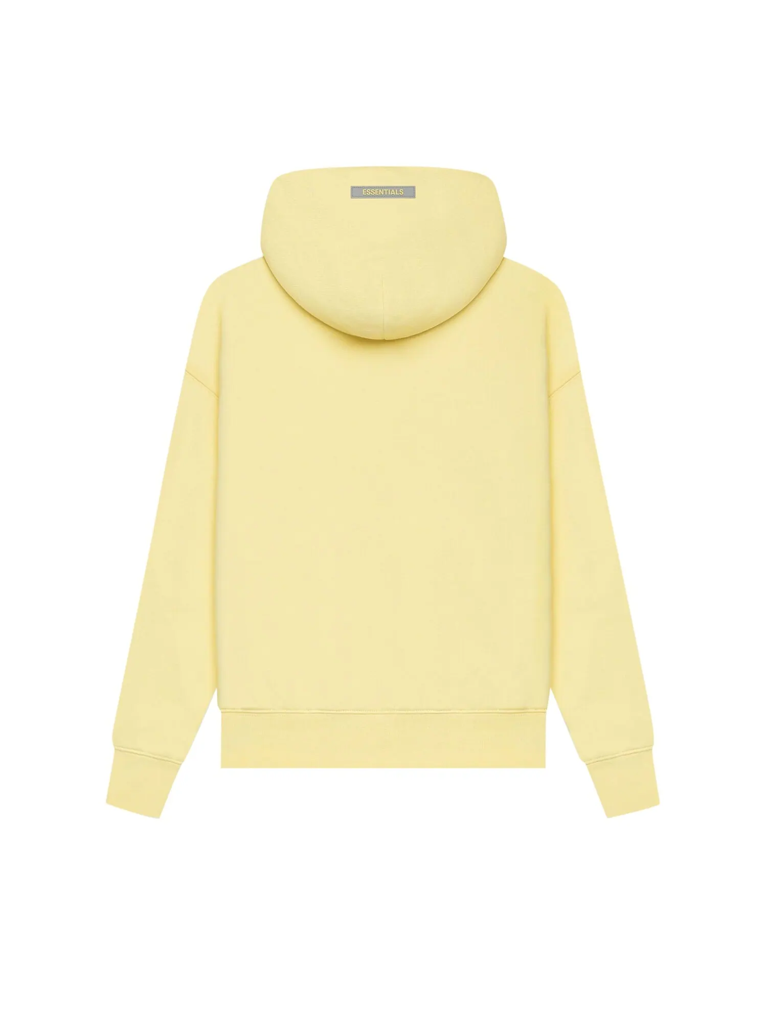 Детский пуловер с капюшоном Fear of God Essentials, цвет Лимонад — изображение 2 из 2