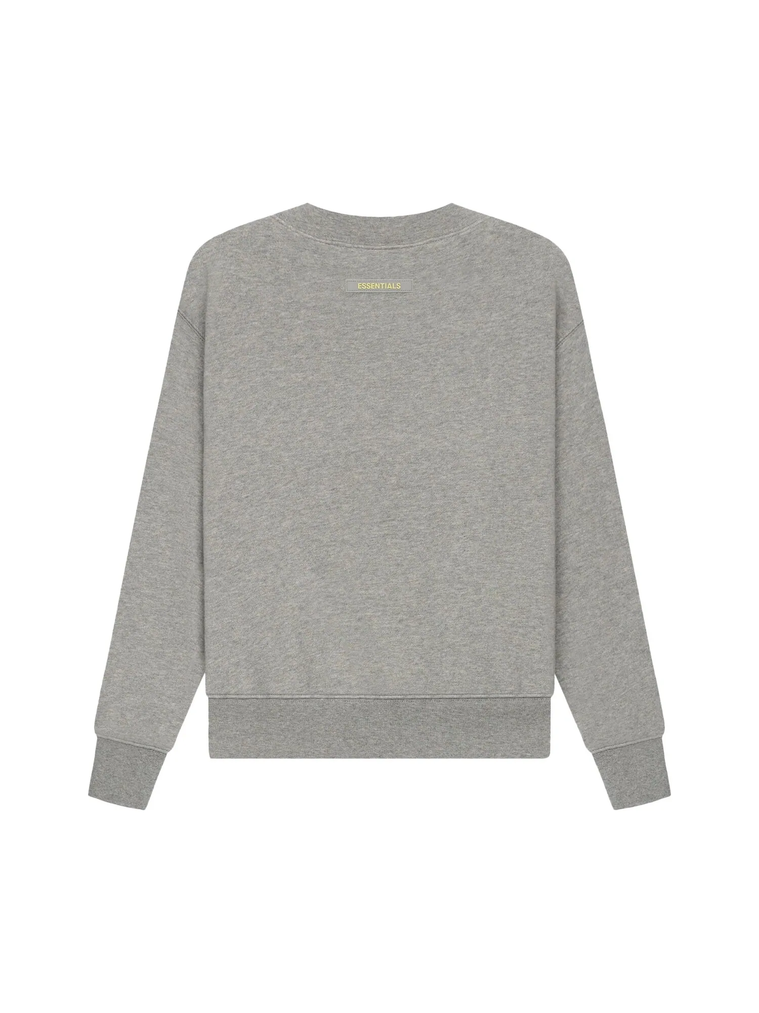 Детский пуловер с круглым вырезом Fear of God Essentials, темно-вересковый, овсяный — изображение 2 из 2