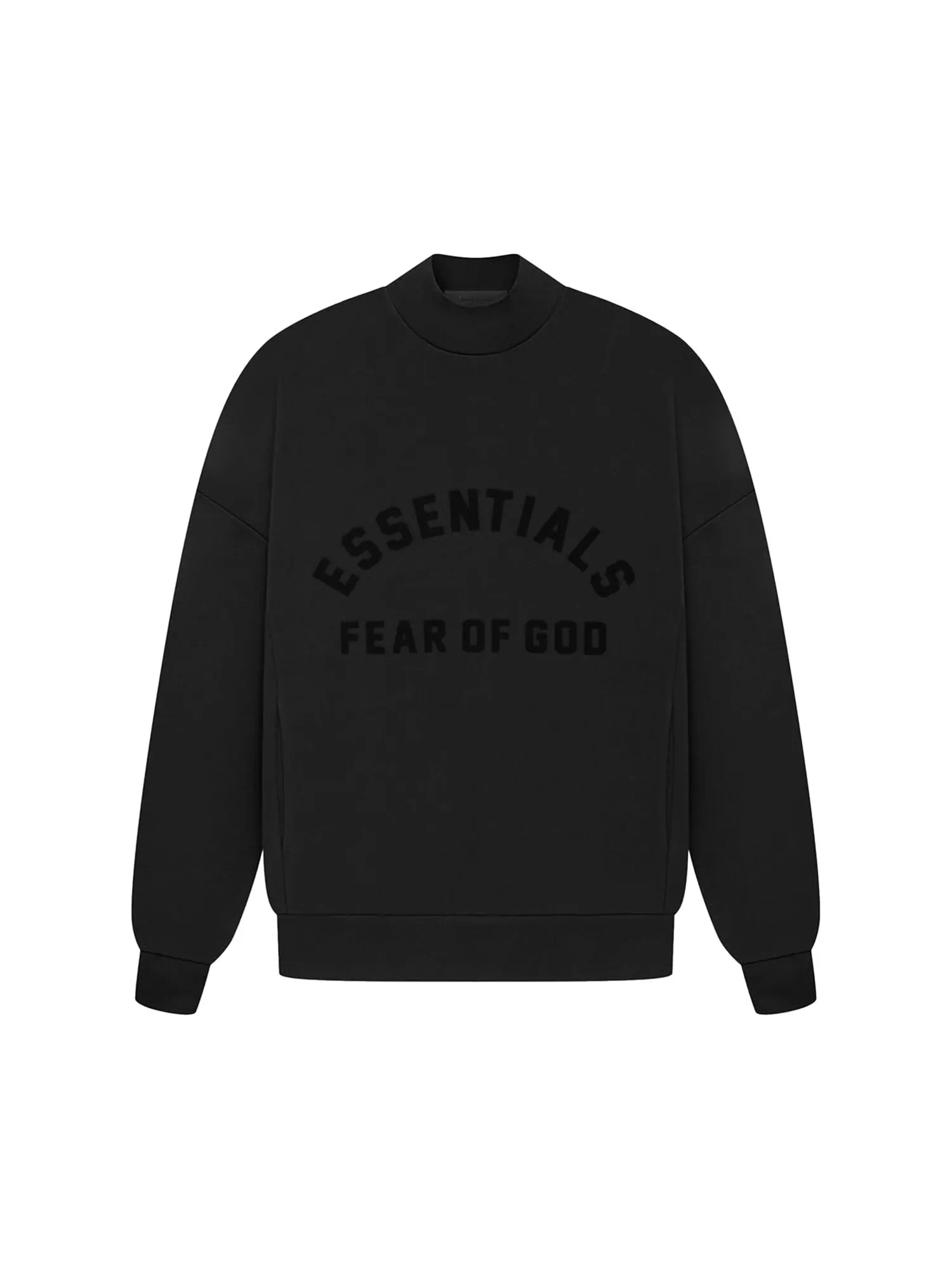 Круглый вырез Fear of God Essentials — изображение 1 из 2, черный