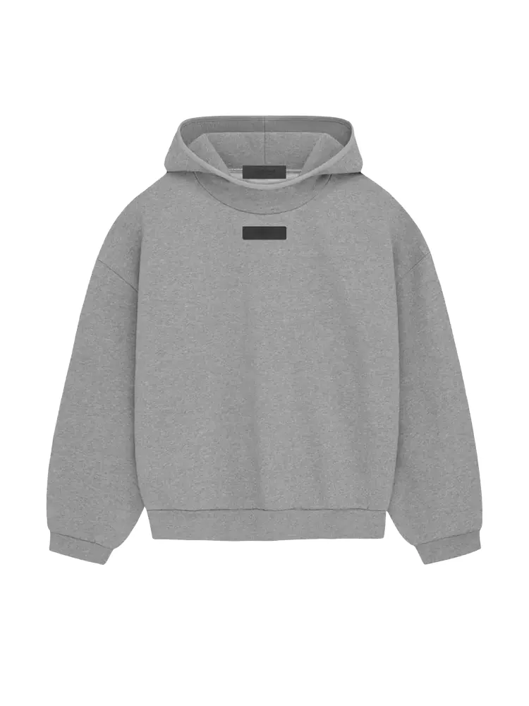Худи Fear Of God Essentials Fear of God Essentials Pullover 'Dark Heather Oatmeal' — изображение 1 из 2, серый