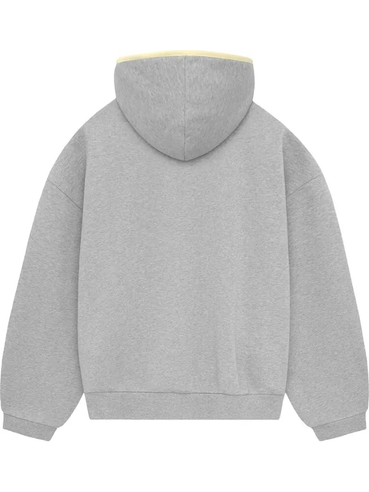 Худи Fear of God Essentials 'Light Heather Grey' — изображение 2 из 2, серый