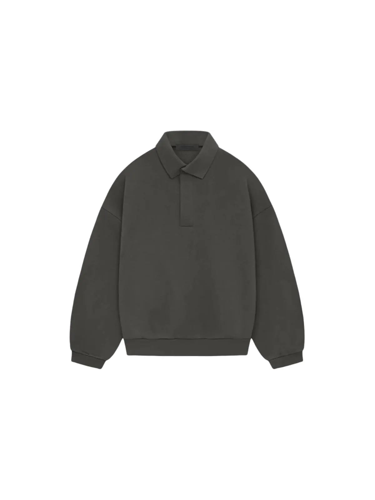 Лонгслив-поло Fear Of God Essentials Spring — изображение 1 из 6, черный