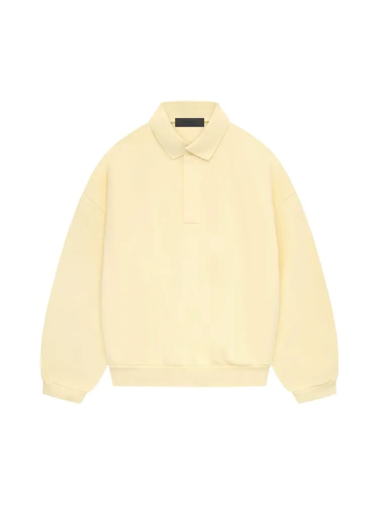 Поло Fear Of God Essentials Fear of God Essentials Long-Sleeve 'Garden Yellow' — изображение 2 из 3, желтый