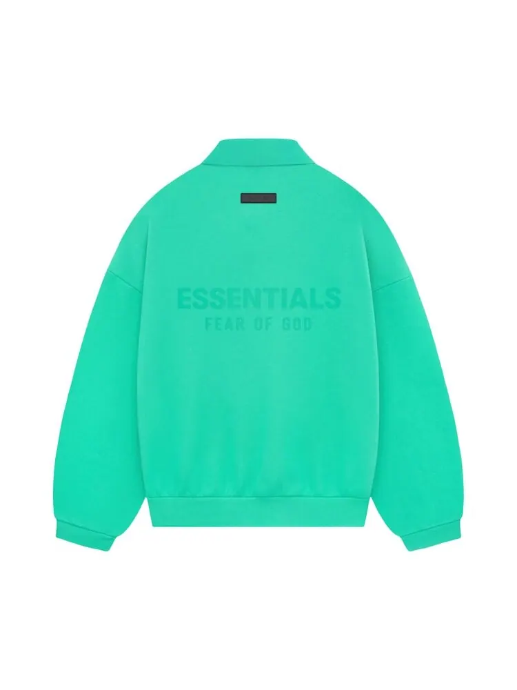 Поло Fear Of God Essentials Fear of God Essentials Long-Sleeve 'Mint Leaf' — изображение 2 из 2, зеленый