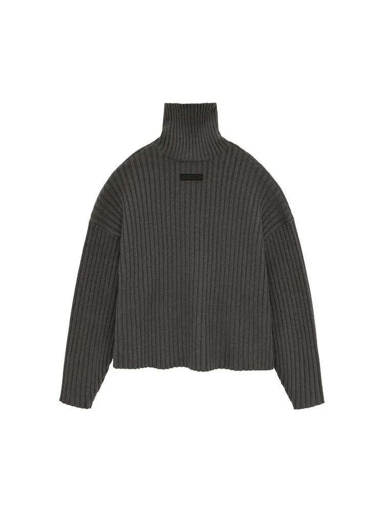 Топ Fear of God Essentials Turtleneck — изображение 2 из 2, чернильный