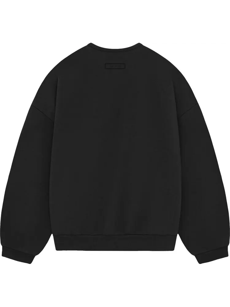 Толстовка Fear of God Essentials Crewneck 'Jet Black' — изображение 2 из 2, черный