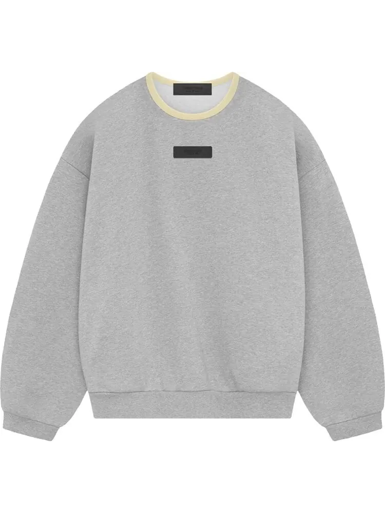 Толстовка Fear of God Essentials Crewneck 'Light Heather Grey' — изображение 1 из 2, серый