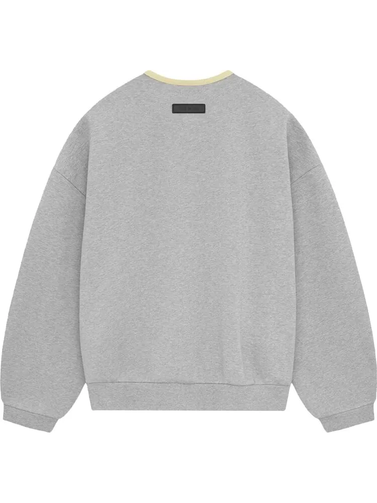 Толстовка Fear of God Essentials Crewneck 'Light Heather Grey' — изображение 2 из 2, серый