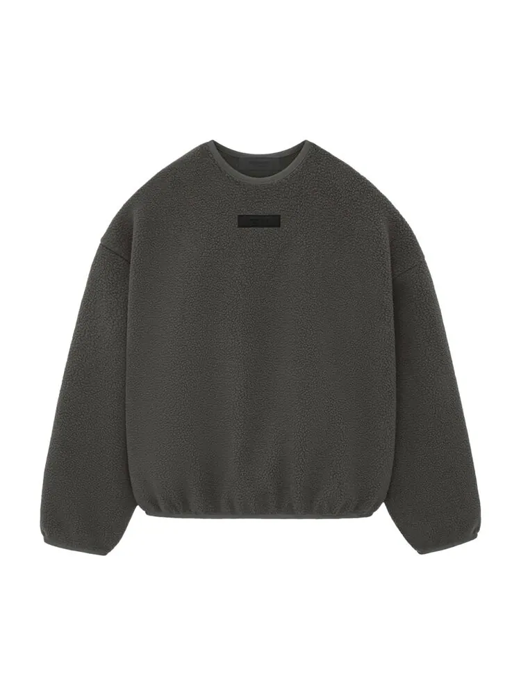 Толстовка Fear Of God Essentials Fear of God Essentials Polar Fleece Crewneck — изображение 1 из 2, черный