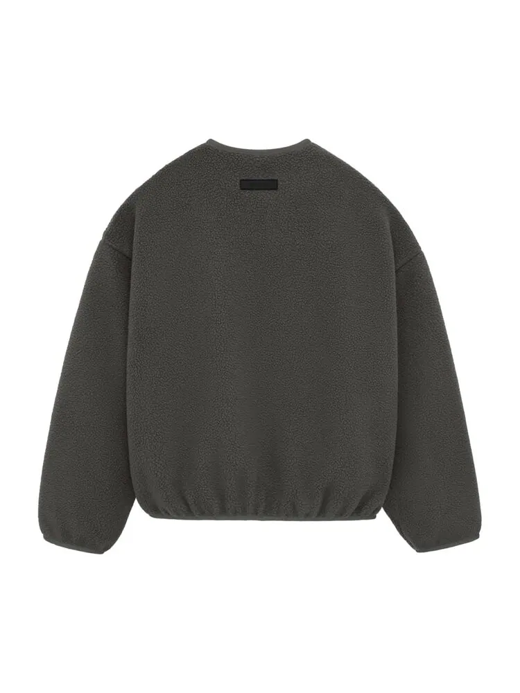 Толстовка Fear Of God Essentials Fear of God Essentials Polar Fleece Crewneck — изображение 2 из 2, черный