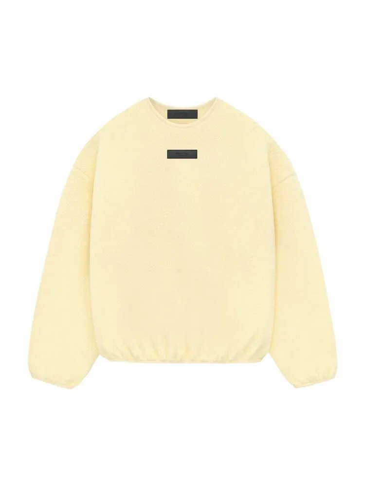 Толстовка Fear Of God Essentials Fear of God Essentials Polar Fleece Crewneck — изображение 1 из 2, желтый