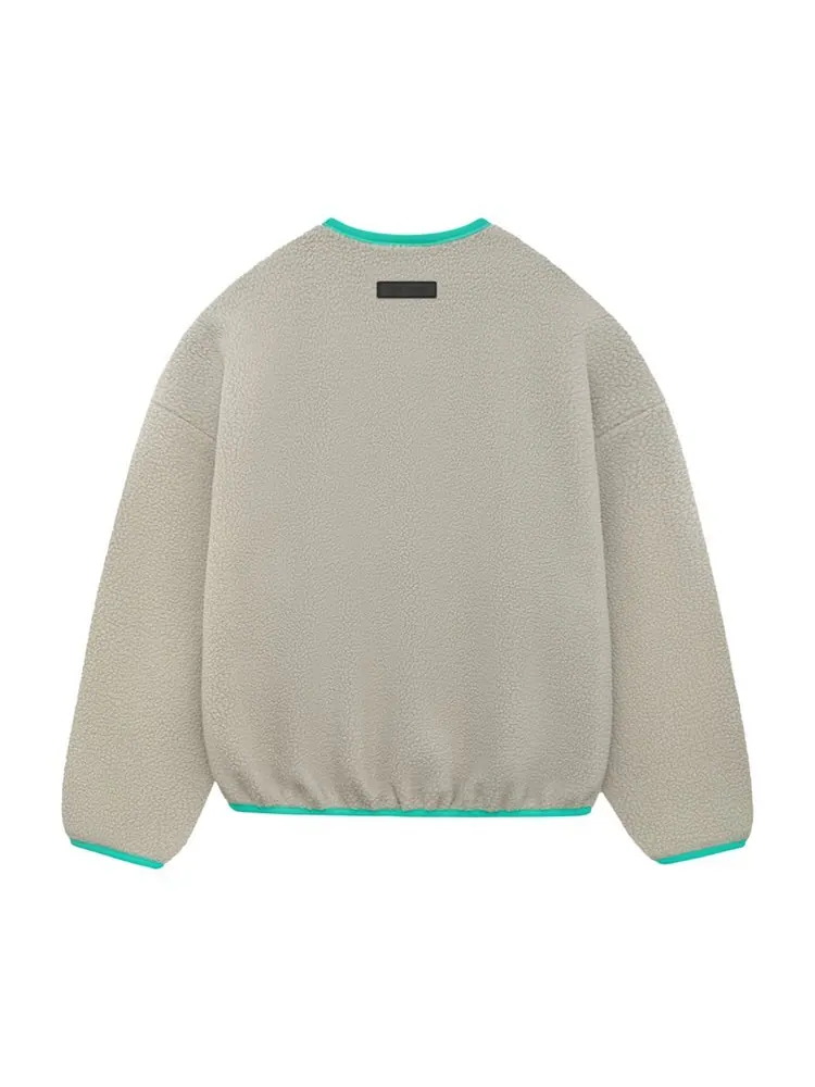 Толстовка Fear Of God Essentials Fear of God Essentials Polar Fleece Crewneck — изображение 2 из 2, серый