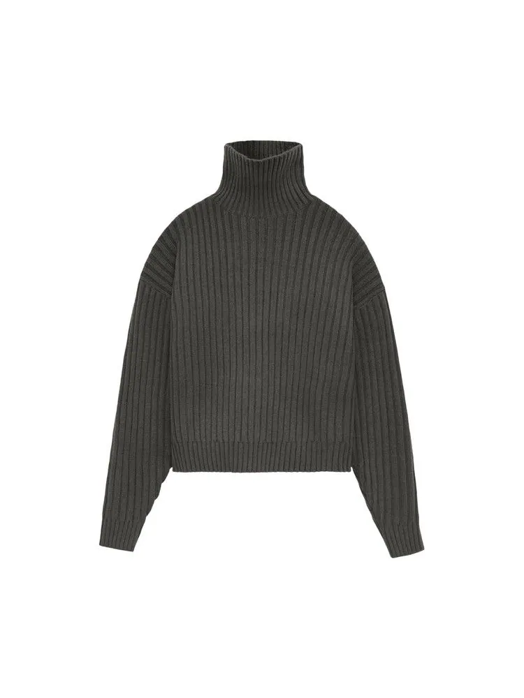 Топ Fear of God Essentials Turtleneck — изображение 1 из 2, чернильный