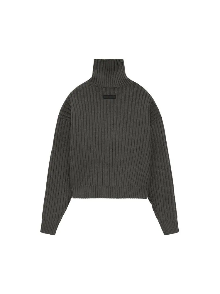 Топ Fear of God Essentials Turtleneck — изображение 2 из 2, чернильный