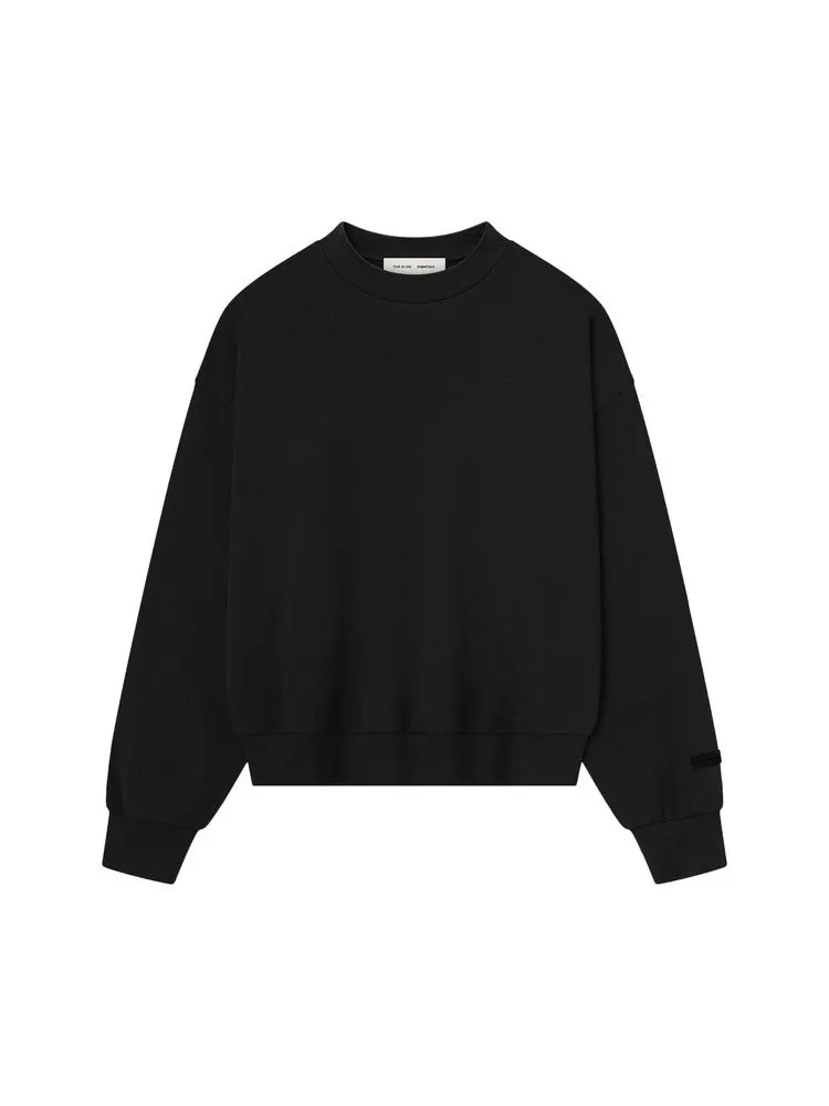 Толстовка Fear of God Essentials Classic Crewneck — изображение 1 из 3, черный