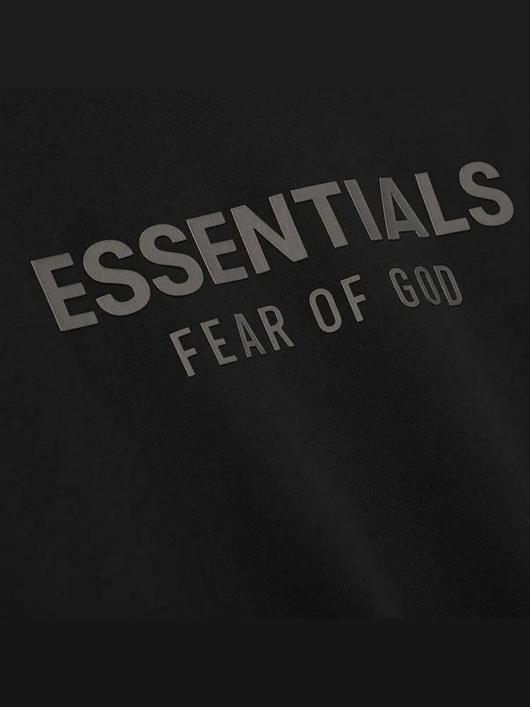 Толстовка Fear of God Essentials Classic Crewneck — изображение 3 из 3, черный
