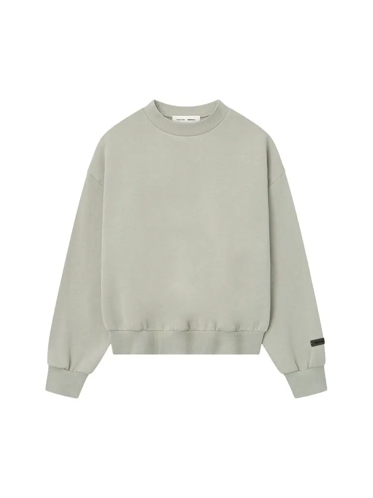 Свитер Fear of God Essentials Classsic Fleece Crewneck — изображение 1 из 3, камень абби