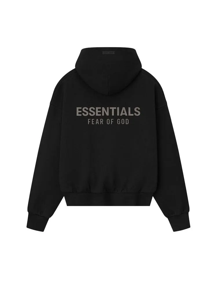 Худи Fear of God Essentials Classic Fleece Hoodie — изображение 2 из 3, черный