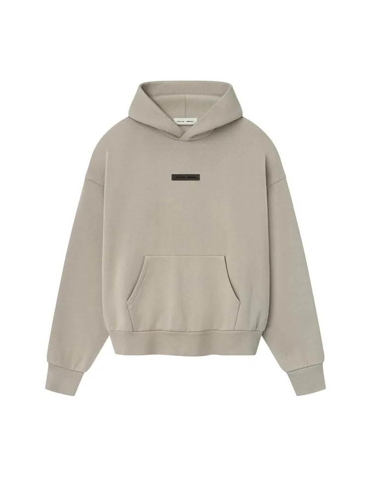 Худи Fear of God Essentials Classic Fleece Hoodie — изображение 1 из 2, древесный