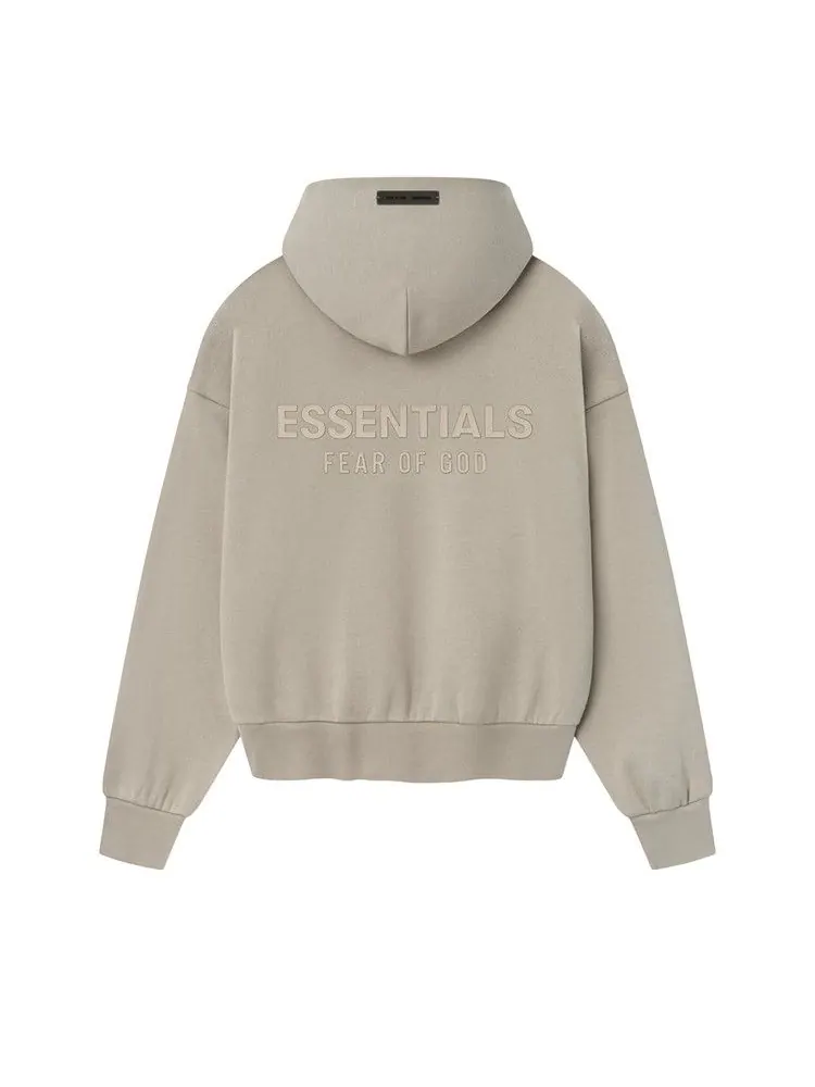 Худи Fear of God Essentials Classic Fleece Hoodie — изображение 2 из 2, древесный