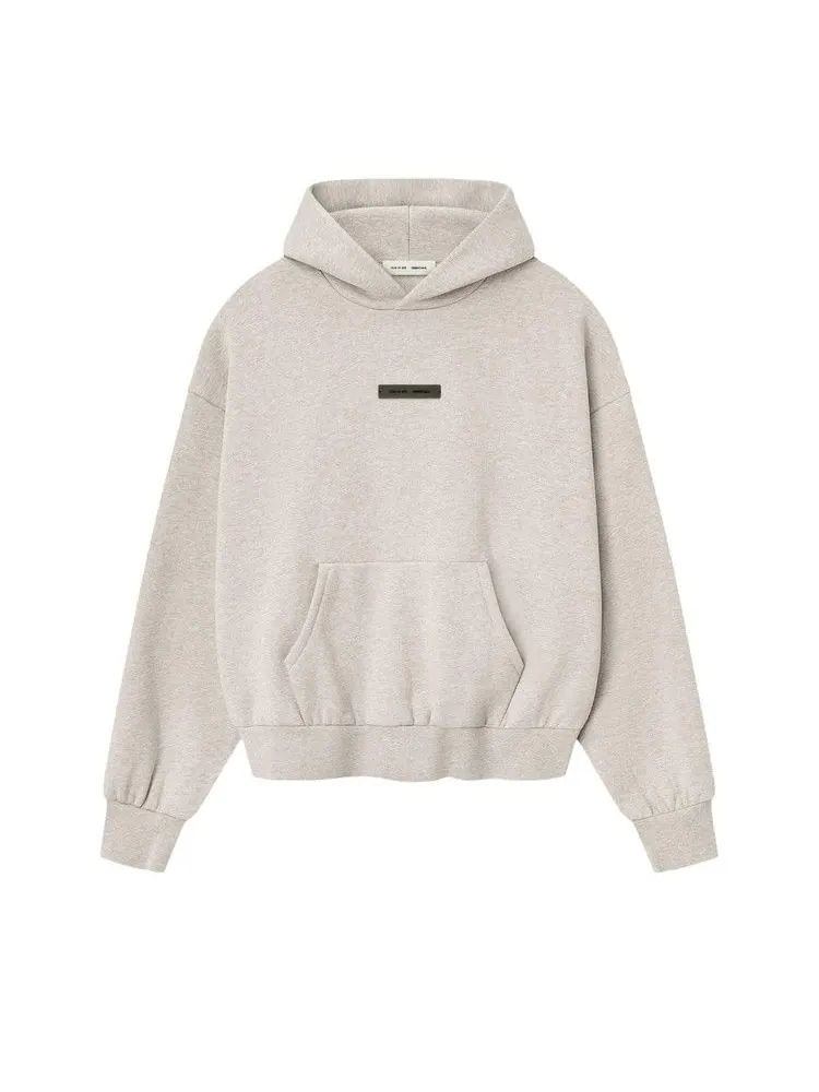 Худи Fear of God Essentials Classic Hoodie, Heather Stone — изображение 1 из 2, серый