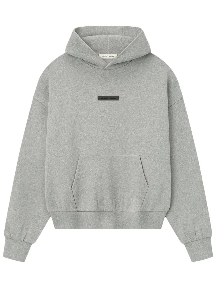 Классическая толстовка Fear of God Essentials — изображение 1 из 2, серый