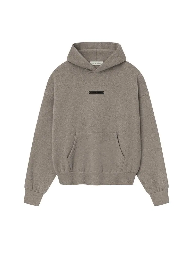 Худи Fear of God Essentials Classic Fit Fleece Hoodie, Homestead Heather — изображение 1 из 2, бежевый