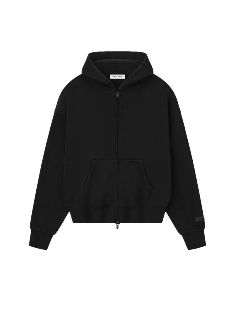 Худи Fear of God Essentials Classic Full Zip Hoodie — изображение 1 из 2, черный