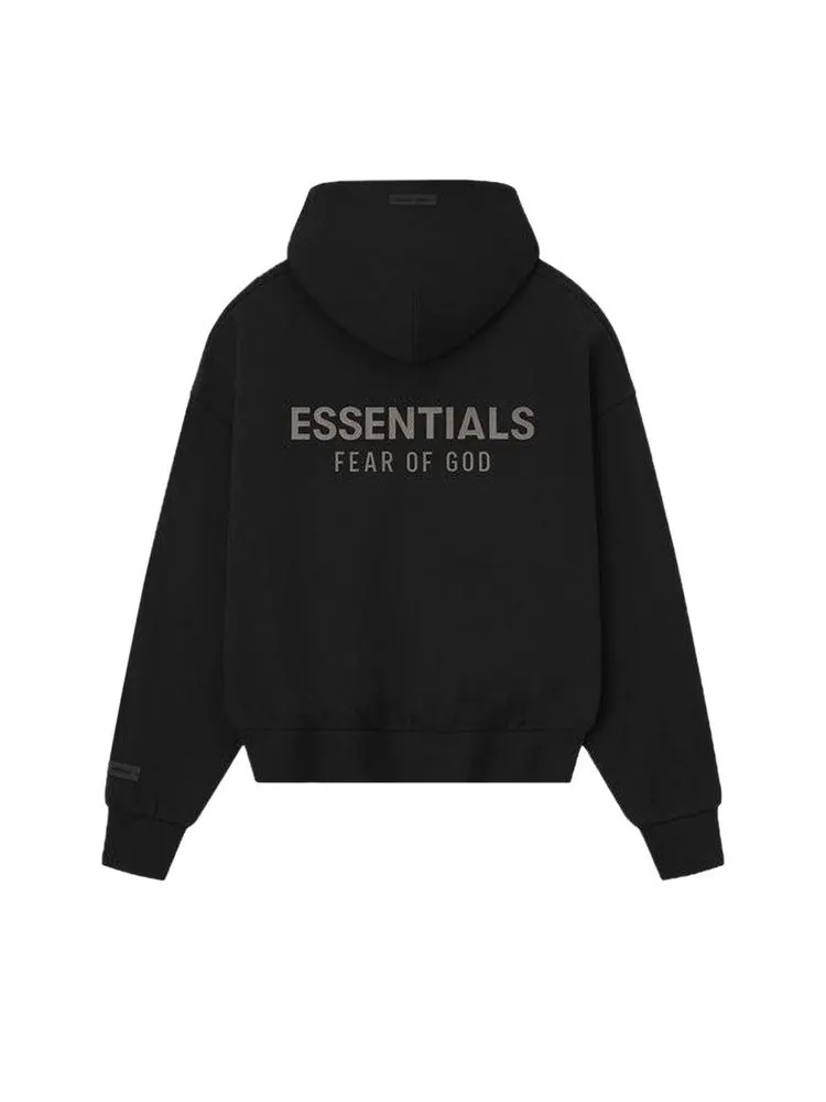 Худи Fear of God Essentials Classic Full Zip Hoodie — изображение 2 из 2, черный