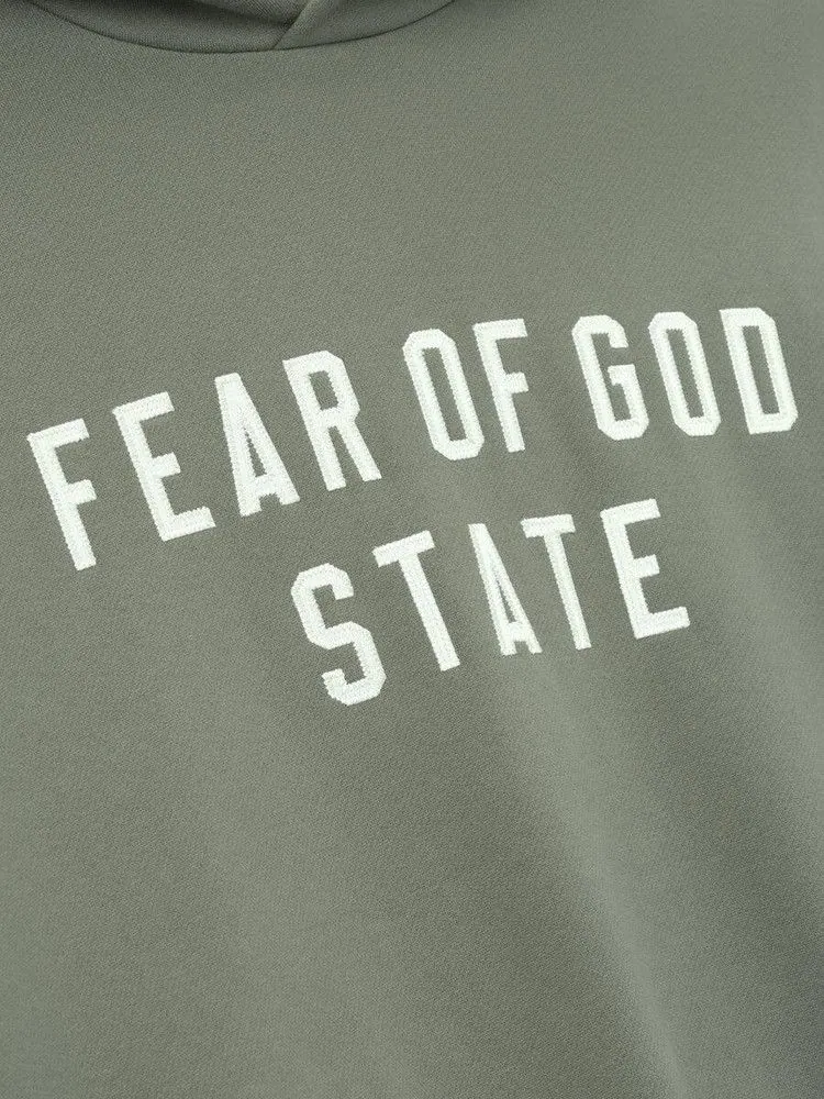 Худи Fear of God Essentials 90s Hoodie — изображение 3 из 3, мох