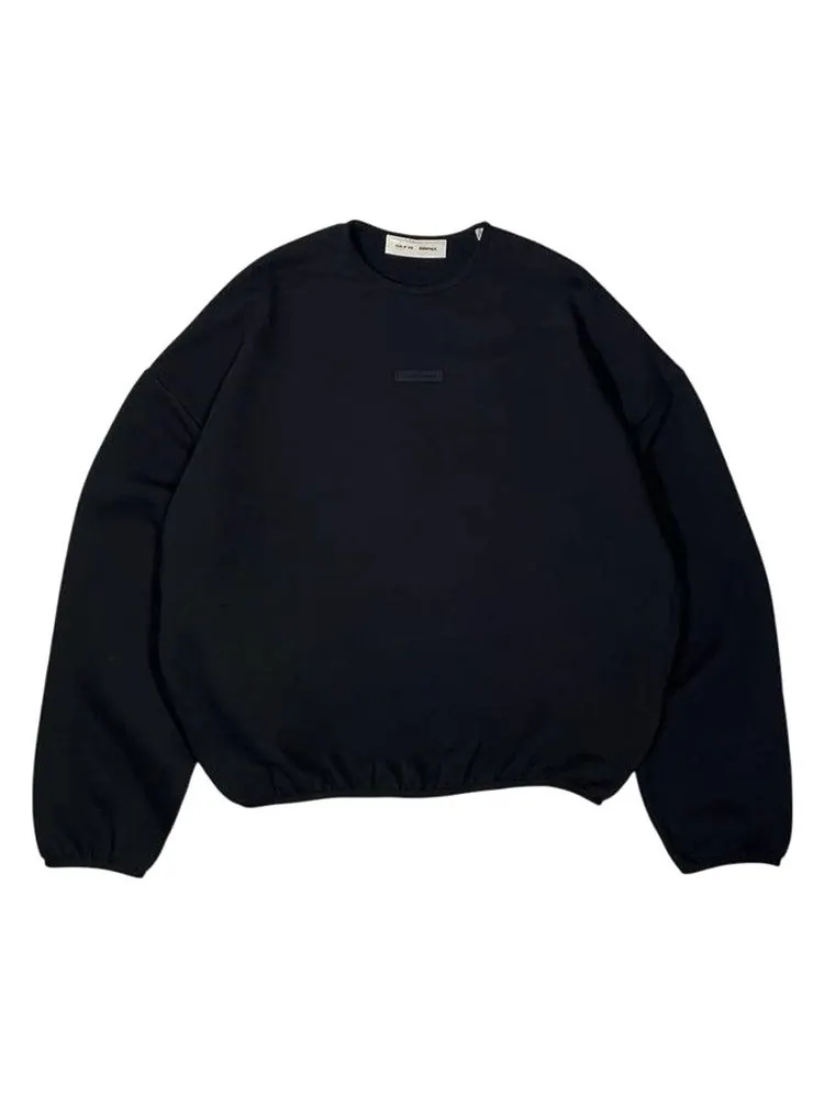 Свитер Fear of God Essentials Modern Fit Fleece Crewneck — изображение 1 из 2, черный