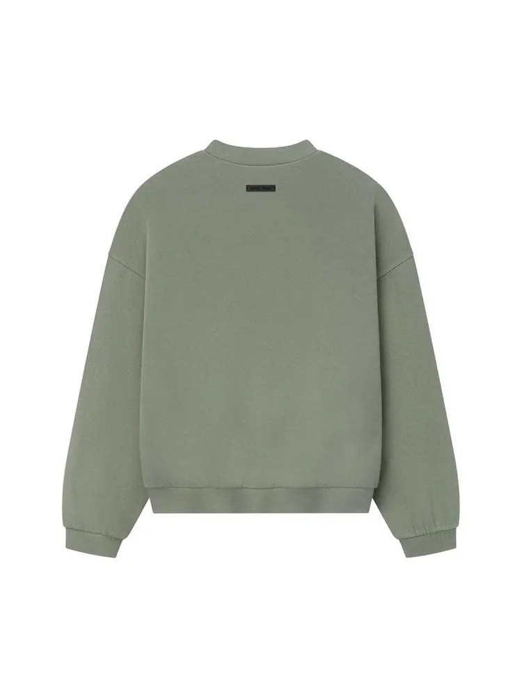 Свитер Fear of God Essentials 90s Crewneck — изображение 2 из 3, мох