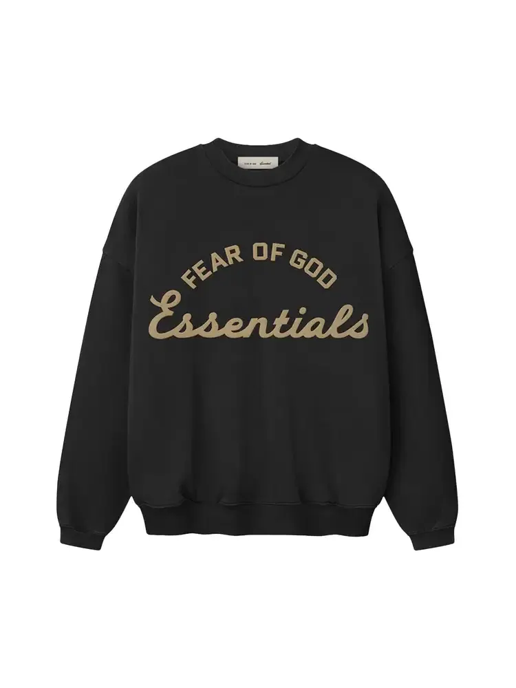 Свитшот Fear of God Essentials 90's — изображение 1 из 2, черный