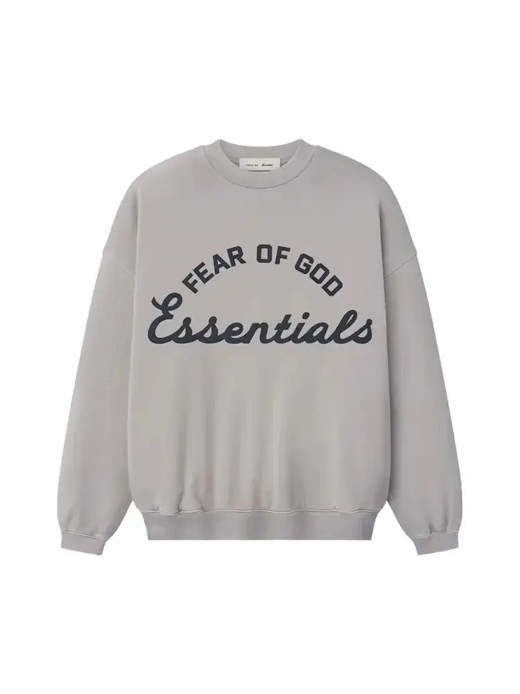 Свитшот Fear of God Essentials 90's — изображение 1 из 2, серый