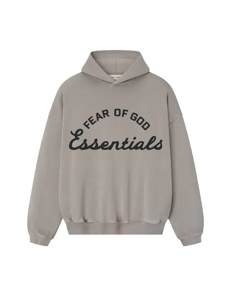 Худи Fear of God Essentials 90s — изображение 1 из 1, серый