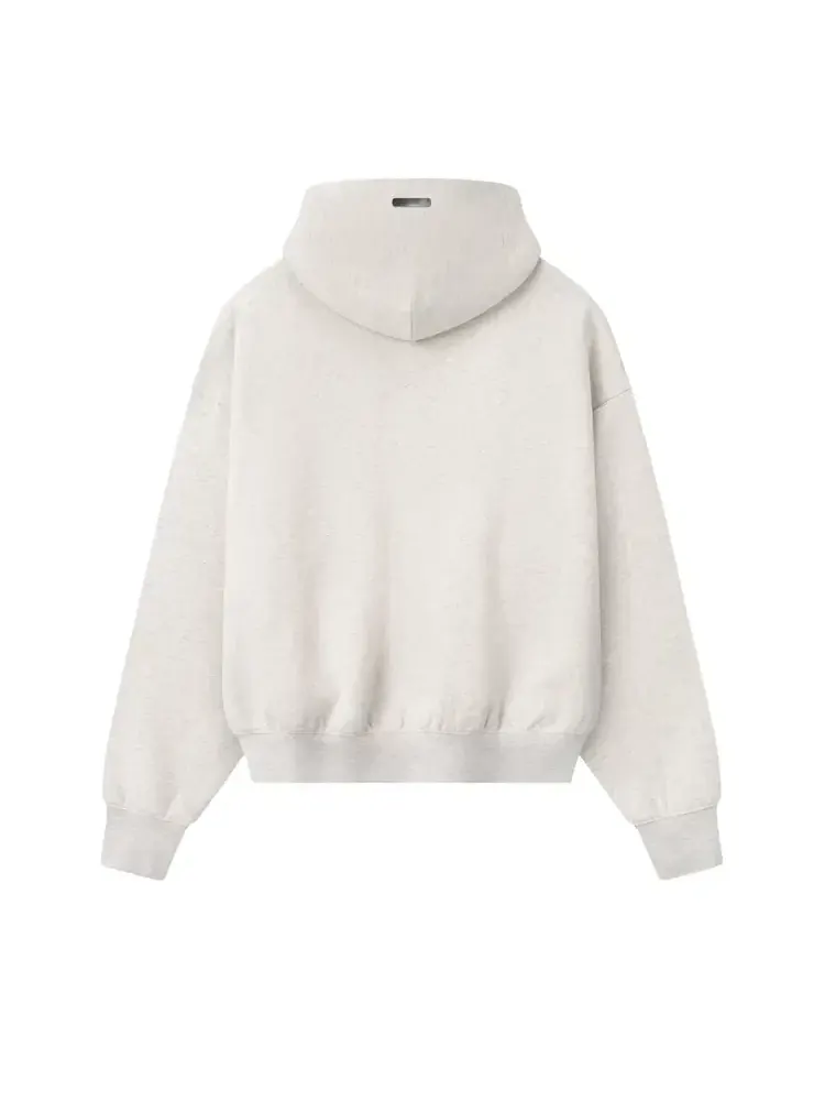 Худи на молнии Fear of God Essentials Signature Classic Full Zip Hoodie — изображение 2 из 2, бежевый