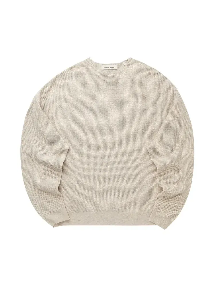 Свитер Fear of God Essentials Signature Waffle 90 — изображение 1 из 1, бежевый