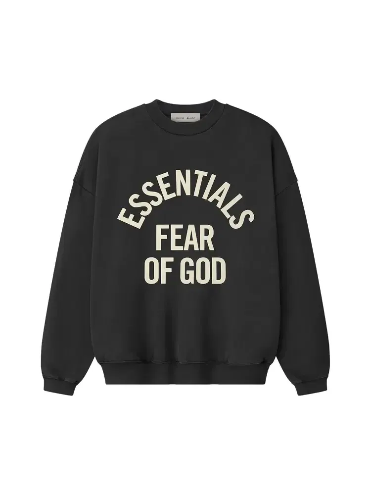 Свитшот Fear of God Essentials Campus 90's — изображение 1 из 2, черный