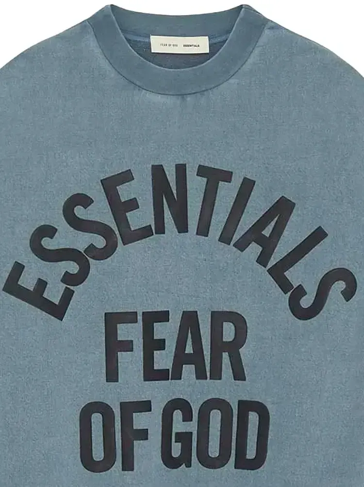 Свитшот Fear of God Essentials Campus 90's — изображение 2 из 2, синий