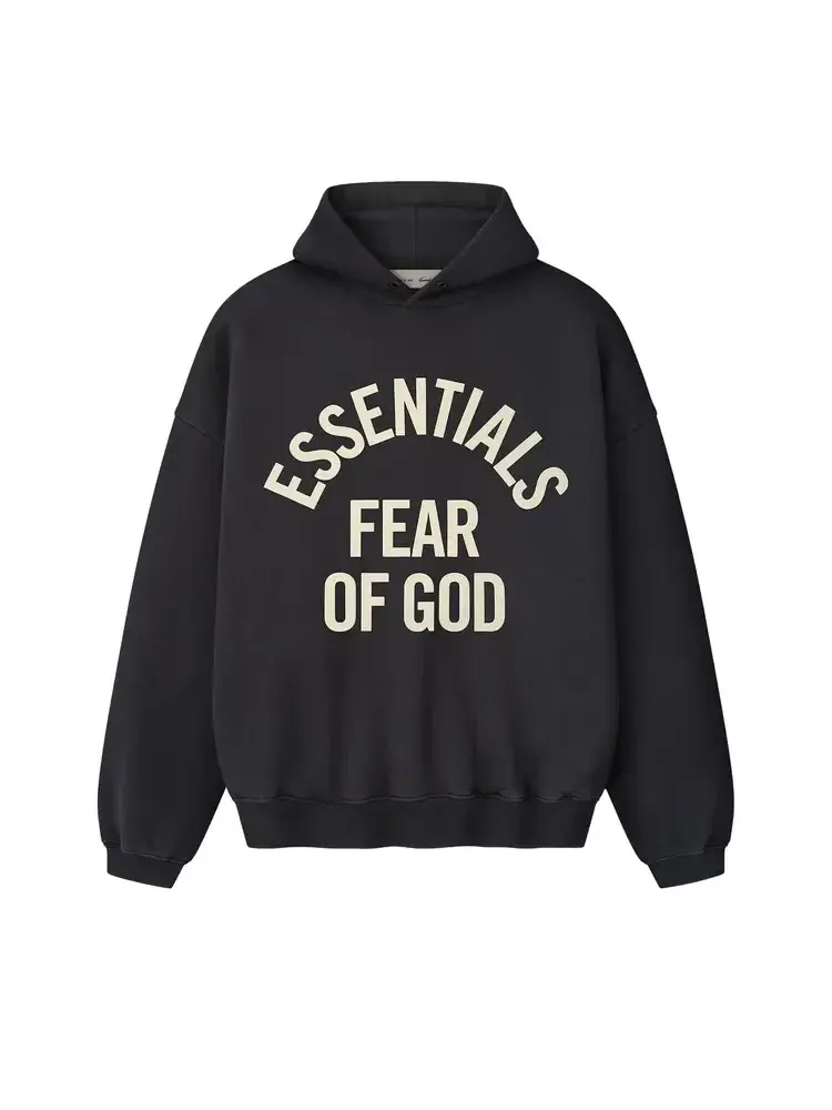 Худи Fear of God Essentials Campus 90 — изображение 1 из 2, черный